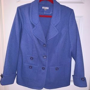 NEW Gorgeous Periwinkle Blue Blazer/Jacket, L